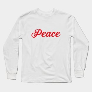 Peace Long Sleeve T-Shirt